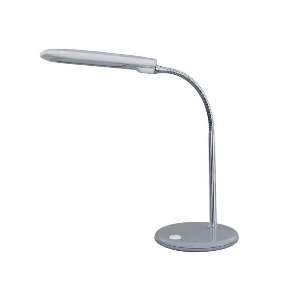 LED Φ/Σ ΓΡΑΦΕΙΟΥ 5W ΓΚΡΙ 4000Κ ΜΕ ΣΠΙΡΑΛ 230V Φ13XH47,5CM BAZ ACA - 15205LEDGY