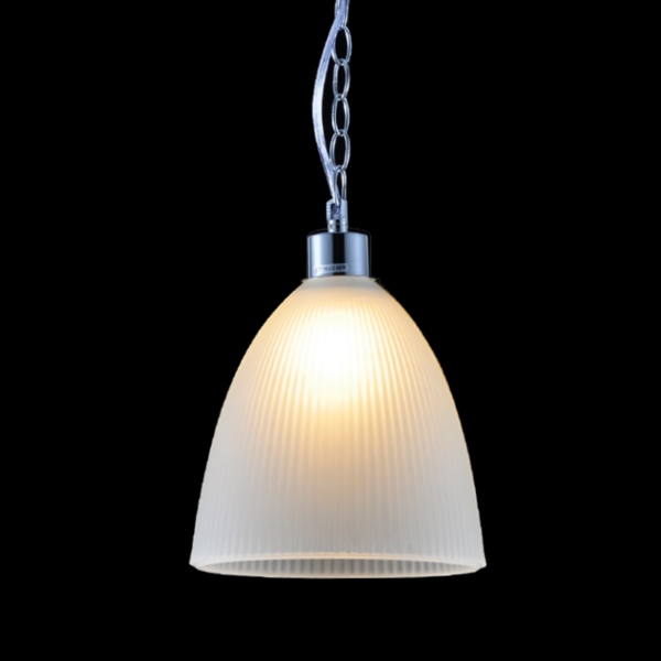 ΚΡΕΜΑΣΤΟ ΡΙΓΩΤΟ ΓΥΑΛΙ Φ20CM 1ΧΕ27 MANOLIA ACA - AD5001S