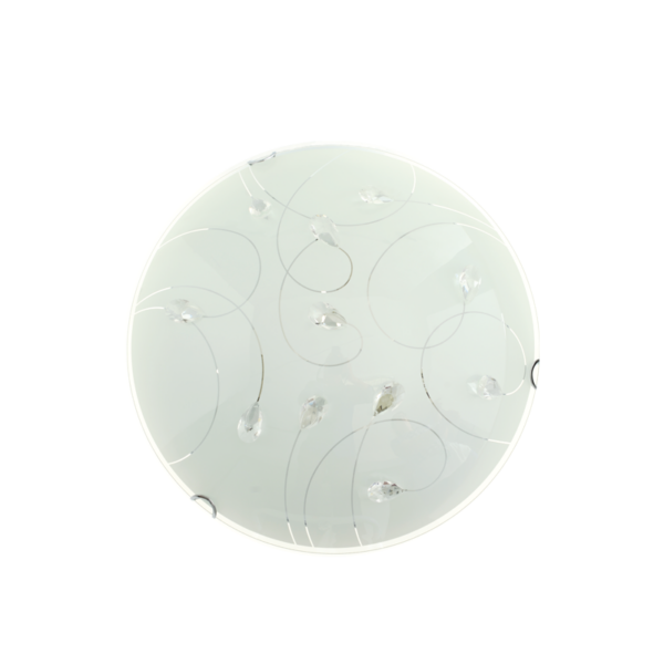 ΠΛΑΦΟΝΙΕΡΑ ΜΕ ΚΡΥΣΤΑΛΛΟ Φ40CM 3ΧΕ27 ANYA ACA - AD998052