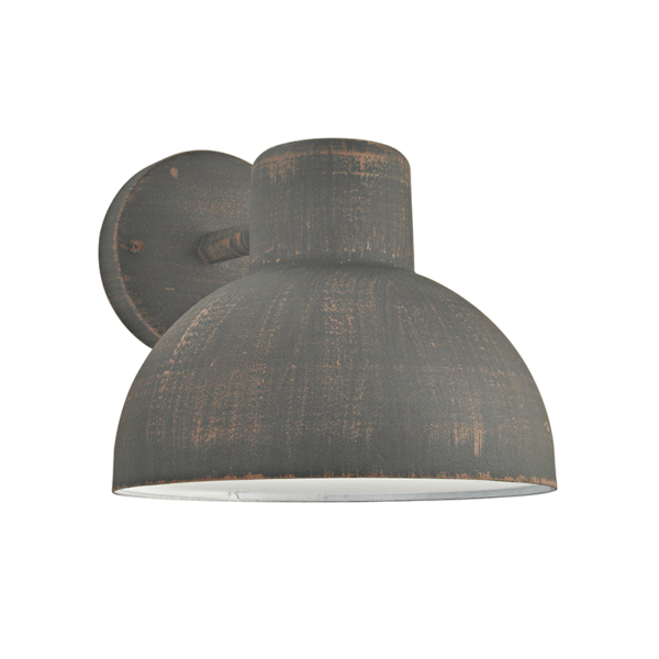 ^ΣΚΟΥΡΙΑ ΕΠΙΤΟΙΧΟ ΦΩΤΙΣΤΙΚΟ BERO 1XE27 MAX.10W LED IP44 ΜΕ ΟΠΑΛ PC ΚΑΛΥΜΜΑ ACA - BERO1WR
