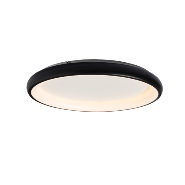 ^ΥΠΟ ΚΑΤΑΡΓΗΣΗ ΟΡΟΦΗΣ Φ/Σ LED 100W 3000K 7010LM ΜΑΥΡΟ ΜΕΤΑΛΛΙΚΟ D81XH8,5CM DIANA ACA - BR71LEDC81BK