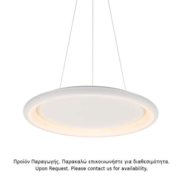 ΚΡΕΜΑΣΤΟ Φ/Σ LED 73W DIMMER CCT 5250LM ΛΕΥΚΟ ΜΕΤΑΛΛΙΚΟ D81XH120CM DIANA ACA - BR71LEDP81WHCCTD