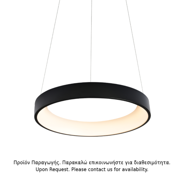 ΚΡΕΜΑΣΤΟ Φ/Σ LED 73W DIMMER CCT 5450LM ΜΑΥΡΟ ΜΕΤΑΛΛΙΚΟ D78XH120CM APOLLO ACA - BR81LEDP78BKCCTD