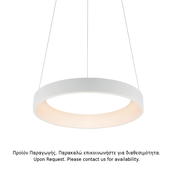 ΚΡΕΜΑΣΤΟ Φ/Σ LED 73W DIMMER CCT 5450LM ΛΕΥΚΟ ΜΕΤΑΛΛΙΚΟ D78XH120CM APOLLO ACA - BR81LEDP78WHCCTD
