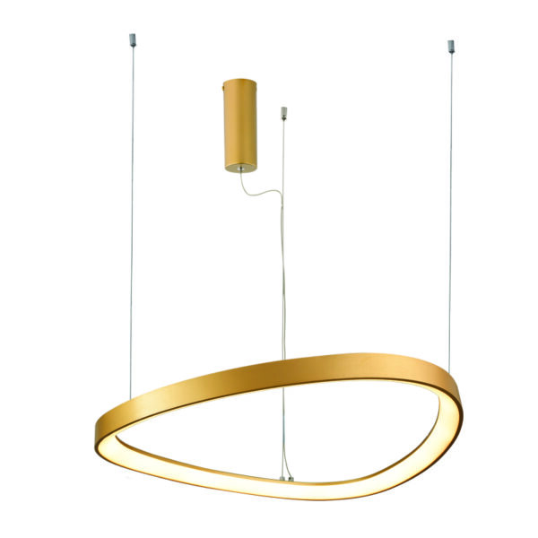 ^ΥΠΟ ΚΑΤΑΡΓΗΣΗ ΚΡΕΜΑΣΤΟ Φ/Σ LED 36W 3000K 2700LM HARMONY ΧΡΥΣΟ ΑΛΟΥΜΙΝΙΟ IP20 D42XH120CM ACA - BR97LEDP40GD