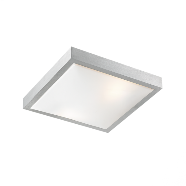 ΠΛΑΦΟΝΙΕΡΑ ΑΚΡΥΛΙΚΗ ΤΕΤΡΑΓΩΝΗ Φ30CM 2XE27 INDIANA ACA - DL461S