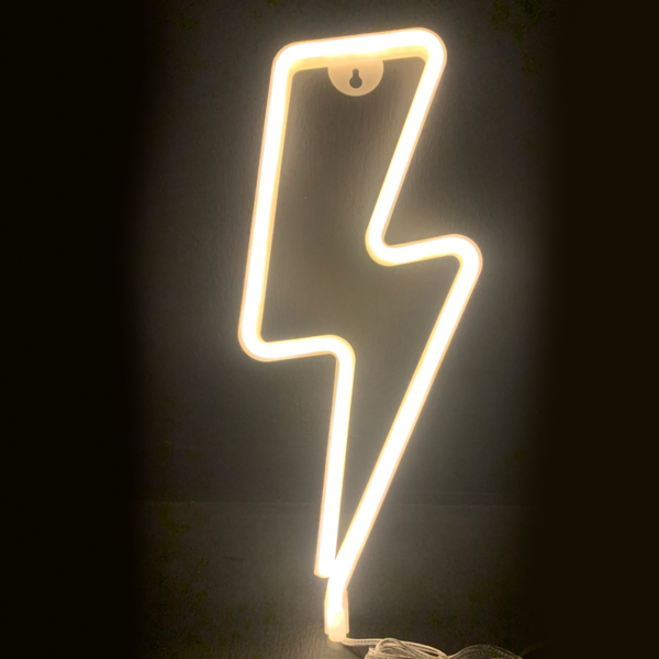 ΑΣΤΡΑΠΗ, 98 NEON LED ΛΑΜΠΑΚΙΑ ΜΕ ΜΠΑΤΑΡΙΑ (3xAA)/USB, WW, IP20, 34x2x13cm ACA - F040013182