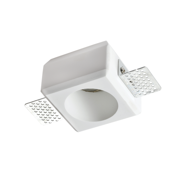 ^ΣΤΡΟΓΓΥΛΟ ΓΥΨΙΝΟ TRIMLESS ΣΠΟΤ JOSIE GU10 ACA - G90271C