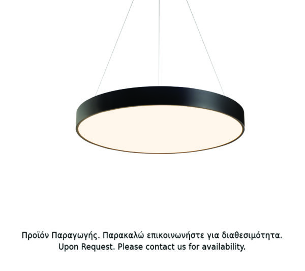 ΚΡΕΜΑΣΤΟ Φ/Σ LED 100W 9500LM CCT ΜΑΥΡΟ ΜΕΤ/ΚΟ D100XH120CM OPTIMUS ACA - HM29LEDP100BKCCT