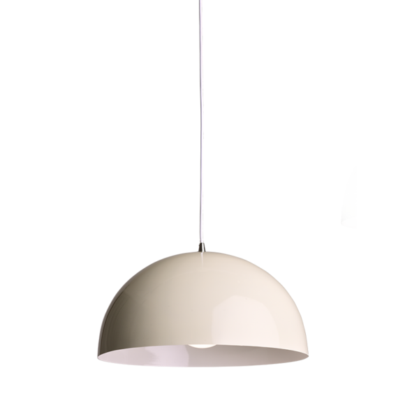 ΚΡΕΜΑΣΤΟ Φ/Σ 1XE27 ΜΕΤΑΛΛΙΚΟ ΚΡΕΜ Φ40cm MELINA ACA - OD5391MSW