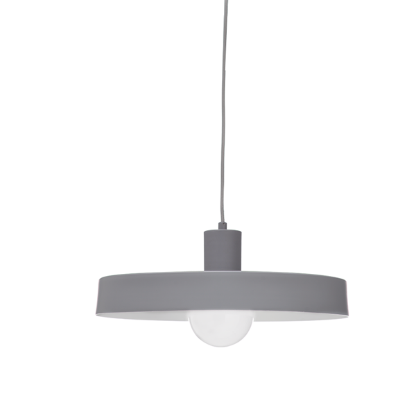 ΚΡΕΜΑΣΤΟ Φ/Σ 1ΧΕ27 ΜΕΤΑΛΛΙΚΟ ΓΚΡΙ Φ36ΧΗ120CM DOMENICA ACA - OD5392SGY
