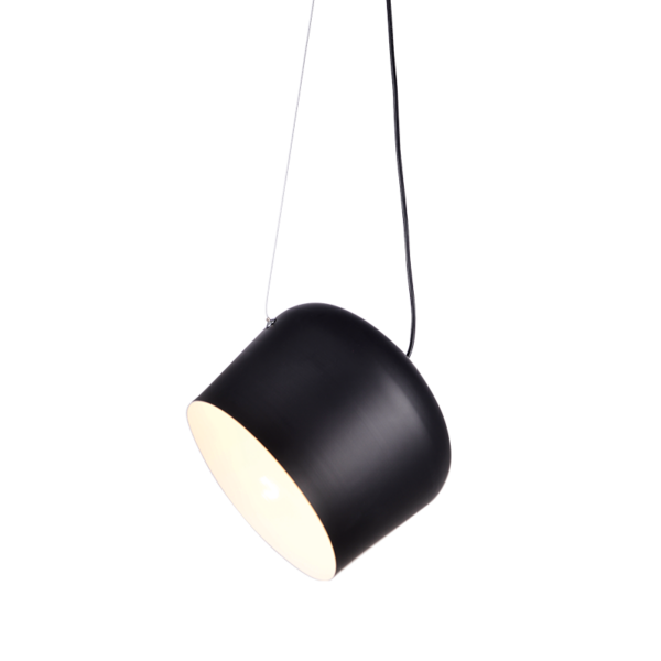 ΚΡΕΜΑΣΤΟ Φ/Σ 1ΧΕ27 ΜΑΥΡΟ ΜΕΤΑΛΛΙΚΟ Φ27ΧΗ120CM NOVA ACA - OD8002BK