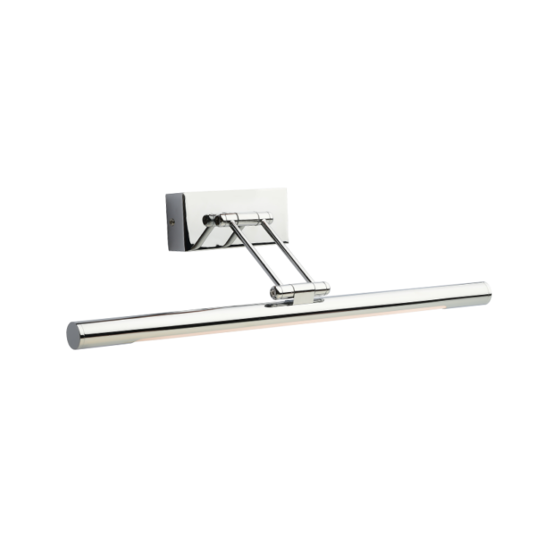 ^ΕΠΙΤΟΙΧΟ Φ/Σ LED 12W 3000K 780LM ΧΡΩΜΙΟ ΜΕΤ/ΚΟ IP44 50X6X19CM RIO ACA - PN10LEDW50CH
