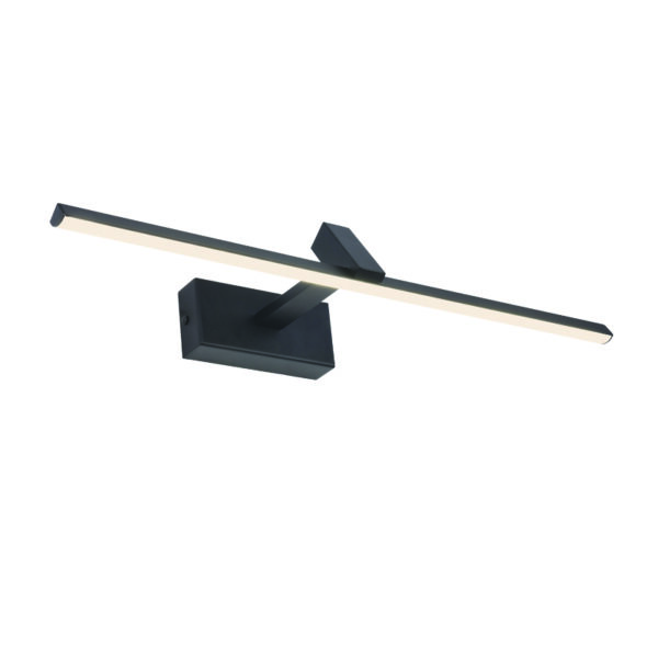 ^ΕΠΙΤΟΙΧΟ Φ/Σ LED 8W 3000K 520LM MIRAR ΜΑΥΡΟ ΜΕΤ/ΚΟ IP20 50X16,5X7,5CM ACA - PN13LEDW50BK
