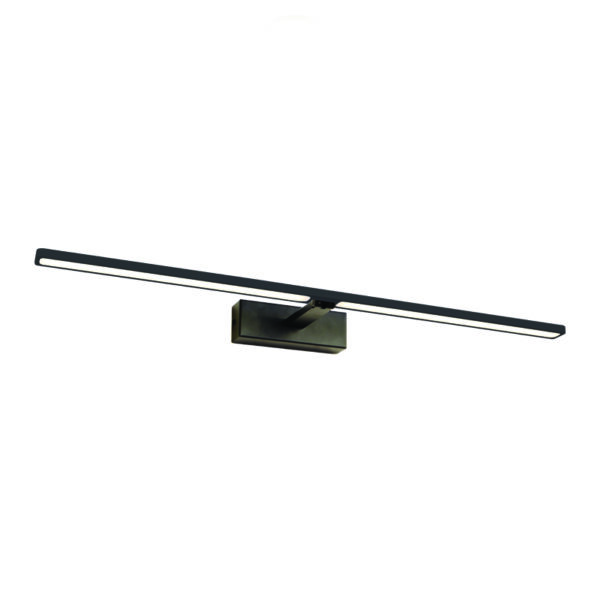 ^ΕΠΙΤΟΙΧΟ Φ/Σ LED 12W 3000K 780LM PALMA ΜΑΥΡΟ ΜΕΤ/ΚΟ IP44 66,5X14,5X5CM ACA - PN15LEDW67BK