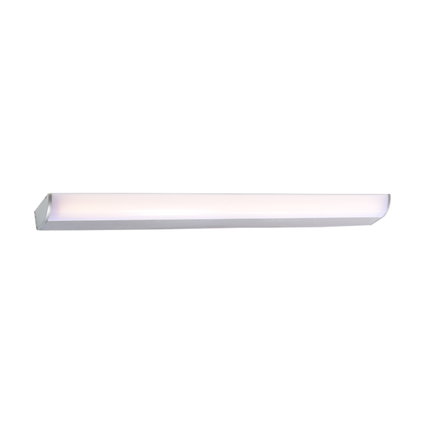 ^ΕΠΙΤΟΙΧΟ Φ/Σ LED 12W 3000K 780LM ΑΣΗΜΙ ΑΛΟΥΜΙΝΙΟ IP44 57X7X4CM KLARA ACA - PN29LEDW57SR