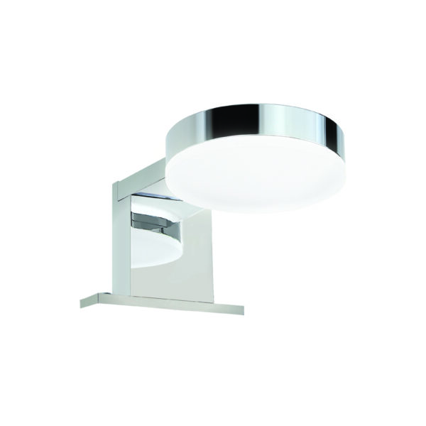 ^Φ/Σ ΕΠΙΠΛΟΥ LED 5W 3000K 330LM  LUSTRO ΧΡΩΜΙΟ ΜΕΤ/ΚΟ IP44 8X14,5X6,5CM ACA - PN73LEDW8CH