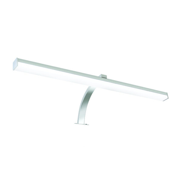 ^Φ/Σ ΕΠΙΠΛΟΥ LED 8W 3000K 520LM VIDE ΧΡΩΜΙΟ ΜΕΤ/ΚΟ IP44 50X16X9,5CM ACA - PN77LEDW50CH
