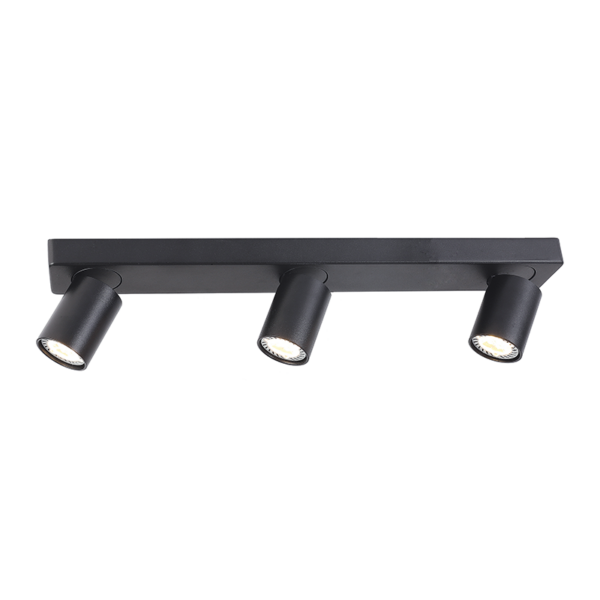 ^ΕΠΙΤΟΙΧΟ Φ/Σ 3XGU10 ΜΑΥΡΟ ΑΛΟΥΜΙΝΙΟ 54Χ7Χ11CM ELITIS ACA - RA303S54BK