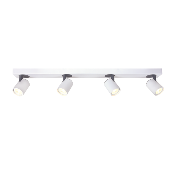 ^ΕΠΙΤΟΙΧΟ Φ/Σ 4XGU10 ΛΕΥΚΟ ΑΛΟΥΜΙΝΙΟ 76Χ7Χ12CM DISCO ACA - RA314S76WG