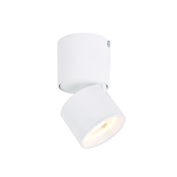 ^ΕΠΙΤΟΙΧΟ Φ/Σ LED 5W COB 80° 3000K 400LM ΛΕΥΚΟ ΑΛΟΥΜΙΝΙΟ D5,6XH10CM PLUTO ACA - RA33LEDS6WH
