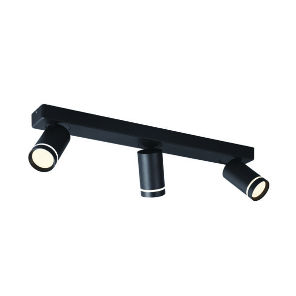 ^ΕΠΙΤΟΙΧΟ Φ/Σ 3XGU10 DIVINO ΜΑΥΡΟ ΑΛΟΥΜΙΝΙΟ IP20 54X7X13,5CM ACA - RA3633SBH