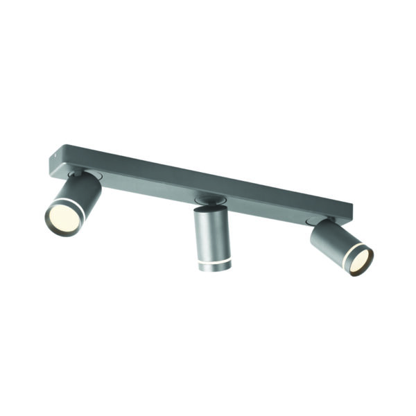^ΕΠΙΤΟΙΧΟ Φ/Σ 3XGU10 DIVINO ΓΚΡΙ ΑΛΟΥΜΙΝΙΟ IP20 54X7X13,5CM ACA - RA3633SGY
