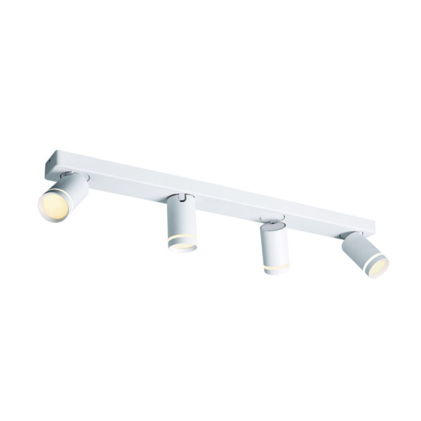 ^ΕΠΙΤΟΙΧΟ Φ/Σ 4XGU10 DIVINO ΛΕΥΚΟ ΑΛΟΥΜΙΝΙΟ IP20 76X7X13,5CM ACA - RA3634SWH