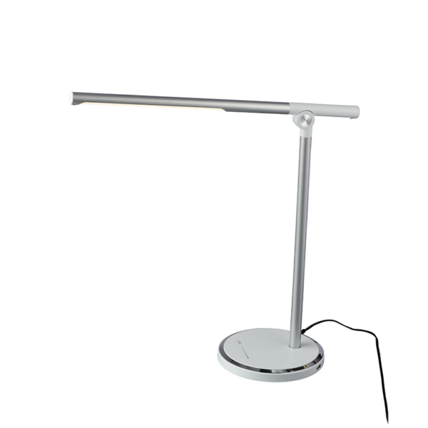 ΕΠΙΤΡΑΠΕΖΙΟ Φ/Σ LED 7W ΑΣΗΜΙ+ΛΕΥΚΟ CCT 300LM DIMMABLE+TOUCH SWITCH+USB CHARGER DEGAS ACA - SF1816LEDS