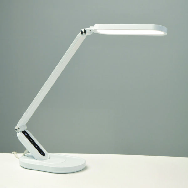 ΕΠΙΤΡΑΠΕΖΙΟ Φ/Σ LED 10W 800LM FRITZ ΛΕΥΚΟ CCT+DIMMABLE+TOUCH SWITCH+USB CHARGER ACA - SF20203LEDWH
