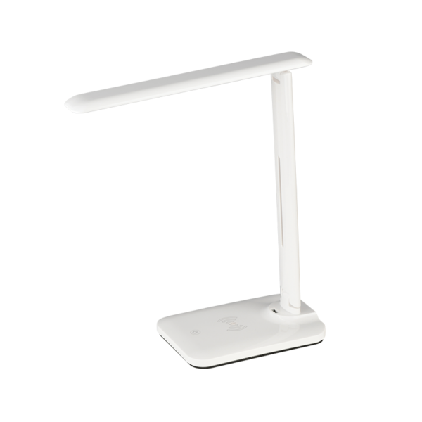 ΕΠΙΤΡΑΠΕΖΙΟ Φ/Σ LED 5W ΛΕΥΚΟ CCT 320LM+TOUCH SWITCH+WIRELESS/USB CHARGER  FUTUR2 ACA - SF27LEDWH