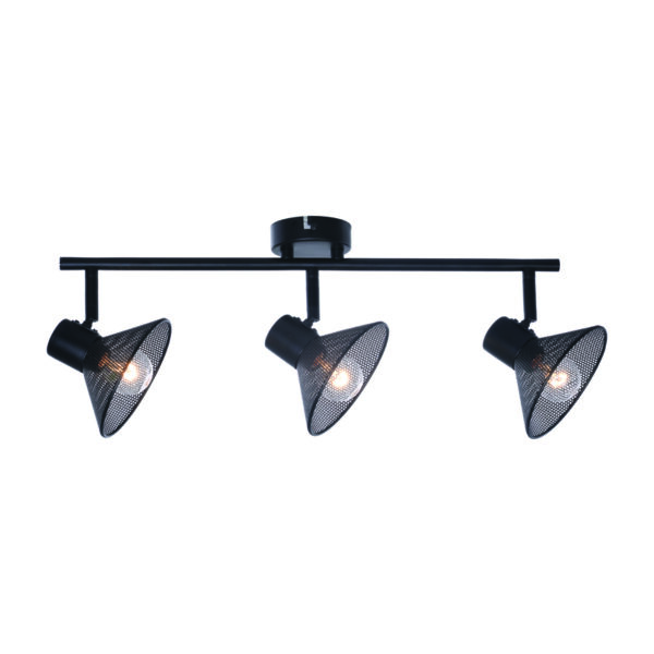 ΕΠΙΤΟΙΧΟ Φ/Σ 3ΧΕ14 PALOMA ΜΑΥΡΟ ΜΕΤΑΛΛΙΚΟ 53X13X19CM ACA - TNK2833SB