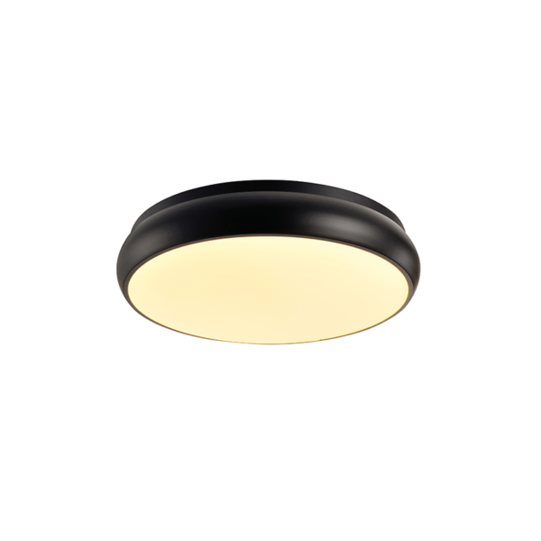 ^ΟΡΟΦΗΣ Φ/Σ LED 32W 2560LM 3000K ΜΑΥΡΟ ΜΕΤ/ΚΟ D40XH8CM KALLISTA ACA - V27LEDC40BK