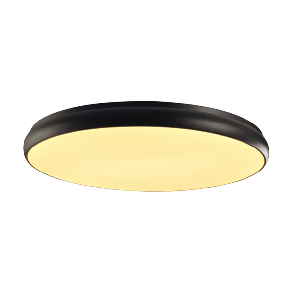 ^ΟΡΟΦΗΣ Φ/Σ LED 70W 5600LM 3000K ΜΑΥΡΟ ΜΕΤ/ΚΟ D80XH8CM KALLISTA ACA - V27LEDC80BK