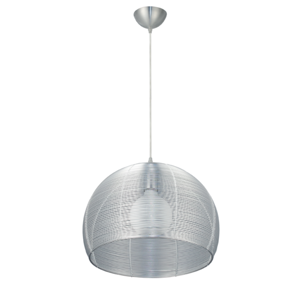 ΚΡΕΜΑΣΤΟ 1Χ100W ΠΛΕΓΜΑ Ε27 ZINC ACA - V28507IP40