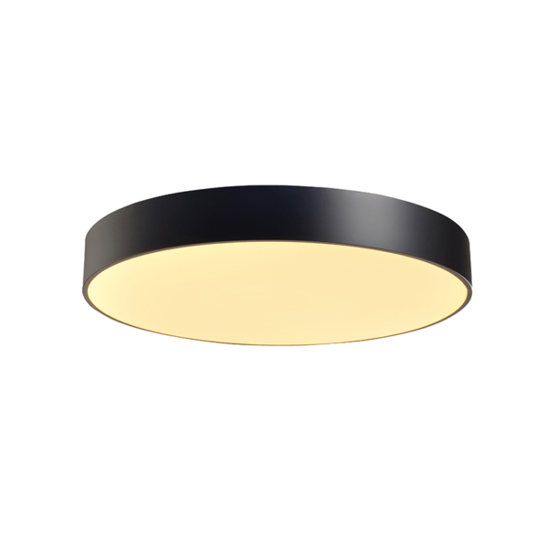 ^ΟΡΟΦΗΣ Φ/Σ LED 60W 4800LM 3000K ΜΑΥΡΟ ΜΕΤ/ΚΟ D75XH10CM OPTIMUS ACA - V29LEDC75BK