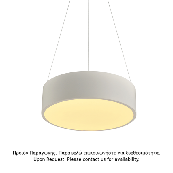 ΚΡΕΜΑΣΤΟ Φ/Σ LED 32W 2560LM 3000K ΛΕΥΚΟ ΜΕΤ/ΚΟ D35XH140CM OPTIMUS ACA - V29LEDP35WH