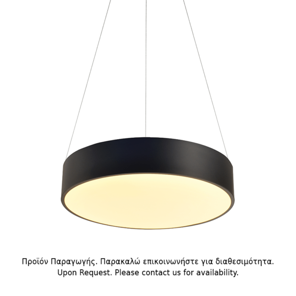 ΚΡΕΜΑΣΤΟ Φ/Σ LED 50W 4000LM 3000K ΜΑΥΡΟ ΜΕΤ/ΚΟ D50XH135CM OPTIMUS ACA - V29LEDP50BK