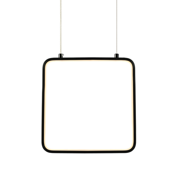 ^ΚΡΕΜΑΣΤΟ Φ/Σ LED 9W 3000K 870LM ΜΑΥΡΟ ΜΕΤΑΛΛΙΚΟ 22X11XH129CM SYMETRIA ACA - V30LEDP22BK