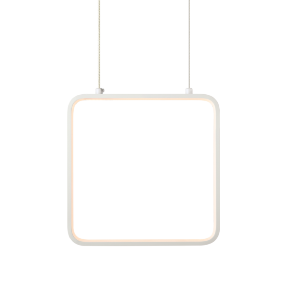 ^ΚΡΕΜΑΣΤΟ Φ/Σ LED 9W 3000K 870LM ΛΕΥΚΟ ΜΕΤΑΛΛΙΚΟ 22X11XH129CM SYMETRIA ACA - V30LEDP22WH
