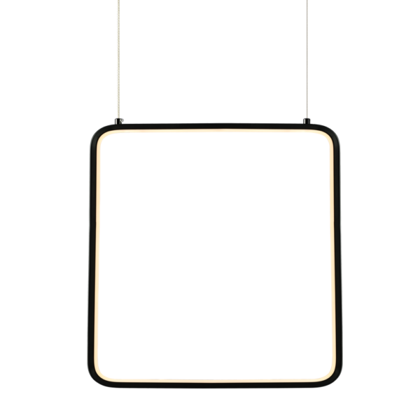 ^ΚΡΕΜΑΣΤΟ Φ/Σ LED 14W 3000K 1330LM ΜΑΥΡΟ ΜΕΤΑΛΛΙΚΟ 30X14XH136CM SYMETRIA ACA - V30LEDP30BK