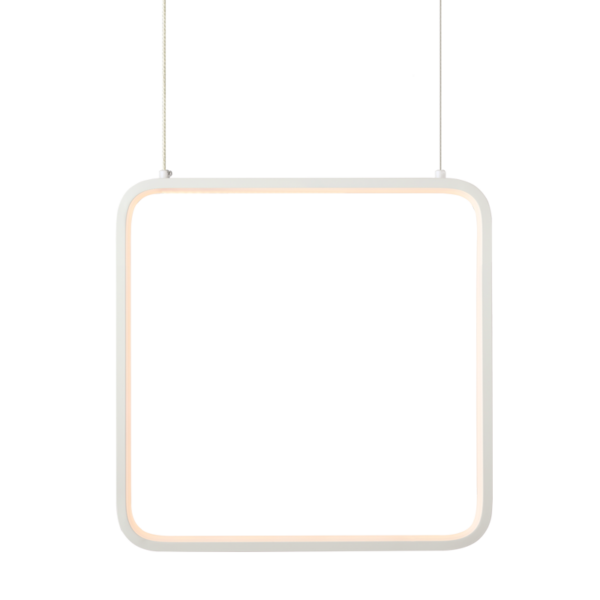 ^ΚΡΕΜΑΣΤΟ Φ/Σ LED 14W 3000K 1330LM ΛΕΥΚΟ ΜΕΤΑΛΛΙΚΟ 30X14XH136CM SYMETRIA ACA - V30LEDP30WH
