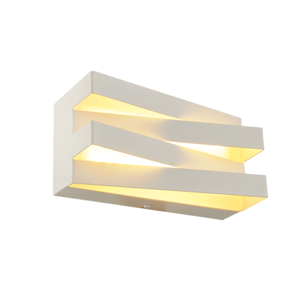 ΕΠΙΤΟΙΧΟ Φ/Σ LED 12W 3000K 960LM ΛΕΥΚΟ ΜΕΤ/ΚΟ 20X11X9CM MILANO ACA - V80LEDW20WH
