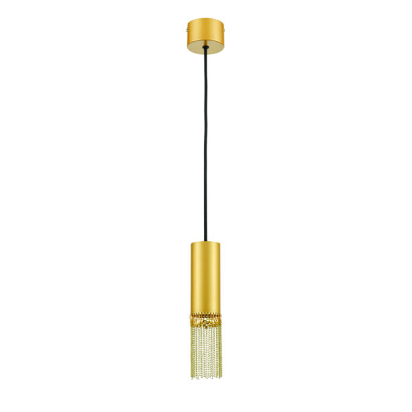 ^ΚΡΕΜΑΣΤΟ Φ/Σ 1XGU10 DOHA ΧΡΥΣΟ ΜΕΤ/ΚΟ IP20 D6XD8XH150CM ACA - YL22291PSG