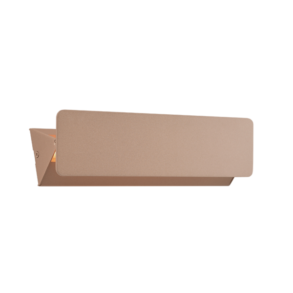 ΕΠΙΤΟΙΧΟ Φ/Σ LED 10W 3000K ΑΛΟΥΜΙΝΙΟ ΧΡΥΣΟ 31X8X5,5CM PYRAMID ACA - ZD806410LEDGD