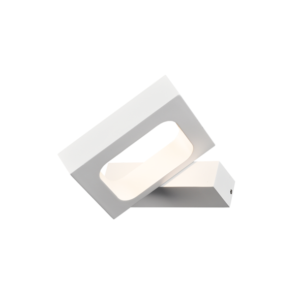 ΕΠΙΤΟΙΧΟ Φ/Σ LED 6W 3000K ΑΛΟΥΜΙΝΙΟ ΛΕΥΚΟ 14,5X13X3CM CYCLOP ACA - ZD80856LEDWH