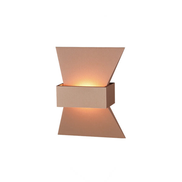 ΕΠΙΤΟΙΧΟ Φ/Σ LED 6W 3000K ΑΛΟΥΜΙΝΙΟ ΧΡΥΣΟ 20Χ16Χ7CM ELEGANT ACA - ZD81166LEDGO