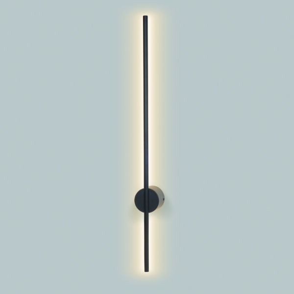 ^ΕΠΙΤΟΙΧΟ Φ/Σ LED 15W 3000K 970LM AVENUE ΜΑΥΡΟ ΜΕΤ/ΚΟ IP20 7,5X8X80CM ACA - ZM16LEDW80BK