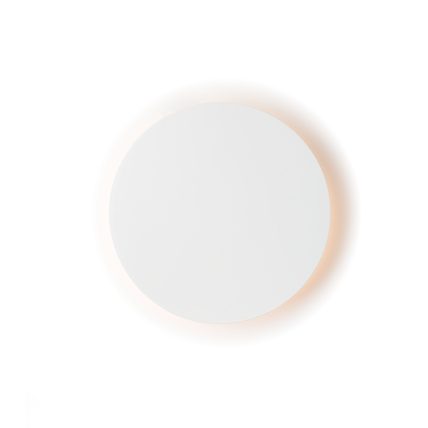 ΕΠΙΤΟΙΧΟ Φ/Σ LED 5W 3000Κ ΛΕΥΚΟ MDF ΚΥΚΛΟΣ Φ14ΧΗ3,6CM ECLIPSE ACA - ZM1705LEDWW