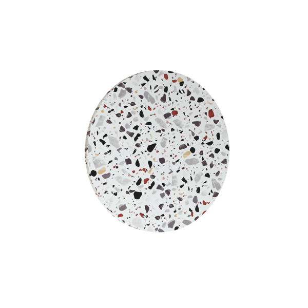 ΕΠΙΤOIXO Φ/Σ LED 15W 3000Κ 1200LM TERRAZZO MDF ΚΥΚΛΟΣ Φ30ΧΗ3,6CM ECLIPSE ACA - ZM1715LEDWT